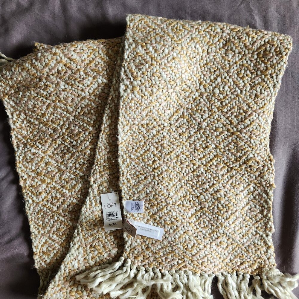 LOFT plush scarf